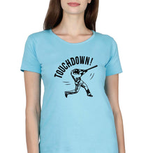 Load image into Gallery viewer, Baseball T-Shirt for Women-Light Blue-Ektarfa.online
