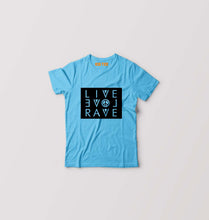 Load image into Gallery viewer, LIVE LOVE RAVE Kids T-Shirt for Boy/Girl-Light Blue-Ektarfa.online
