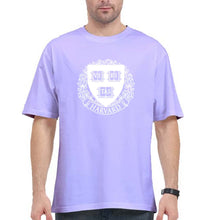 Load image into Gallery viewer, Harvard Oversized T-Shirt for Men-Lavender-Ektarfa.online
