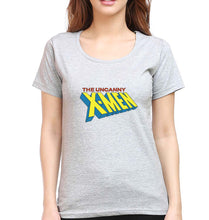 Load image into Gallery viewer, X-Men T-Shirt for Women-Grey Melange-Ektarfa.online
