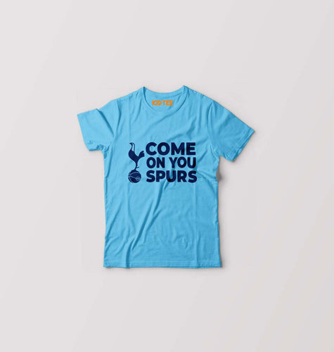 Tottenham Hotspur (Spurs) Kids T-Shirt for Boy/Girl-Light Blue-Ektarfa.online