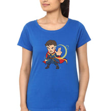 Load image into Gallery viewer, Doctor Strange Superhero T-Shirt for Women-Royal Blue-Ektarfa.online
