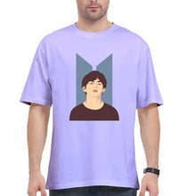Load image into Gallery viewer, V-BTS(K-Pop) Oversized T-Shirt for Men-Lavender-Ektarfa.online
