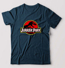 Load image into Gallery viewer, Jurassic Park T-Shirt for Men-Petrol Blue-Ektarfa.online
