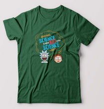 Load image into Gallery viewer, Rick and Morty T-Shirt for Men-Bottle Green-Ektarfa.online
