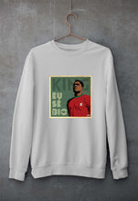 Load image into Gallery viewer, Eusébio Unisex Sweatshirt for Men/Women-Grey Melange-Ektarfa.online
