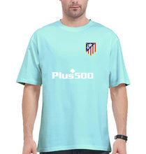 Load image into Gallery viewer, Atletico Madrid 2021-22 Oversized T-Shirt for Men-Mint-Ektarfa.online
