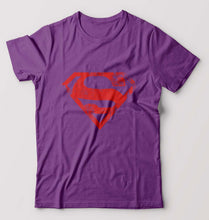Load image into Gallery viewer, Superman Superhero T-Shirt for Men-Purple-Ektarfa.online
