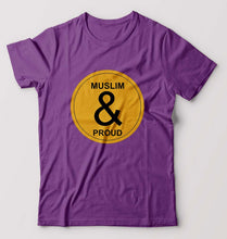 Load image into Gallery viewer, Muslim T-Shirt for Men-Purple-Ektarfa.online

