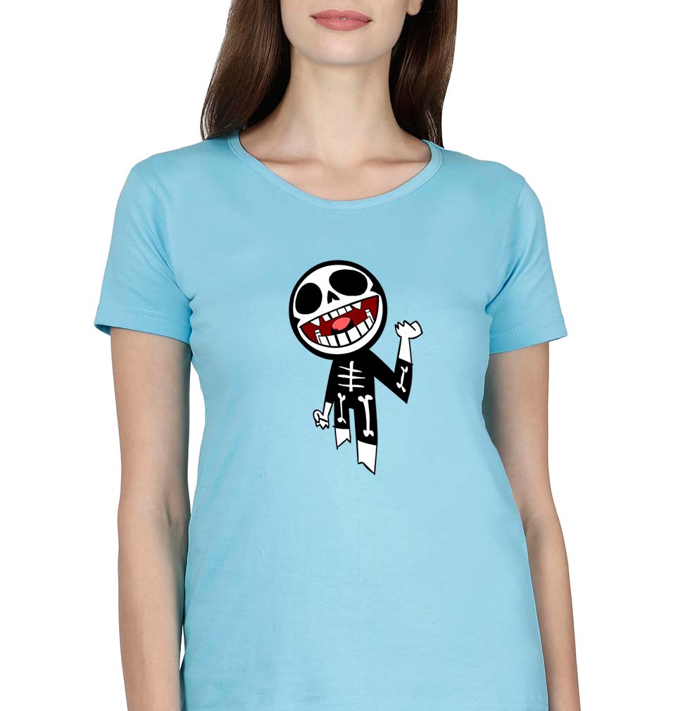 Gorillaz T-Shirt for Women-SkyBlue-Ektarfa.online