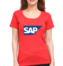 Load image into Gallery viewer, SAP T-Shirt for Women-Red-Ektarfa.online
