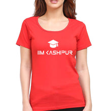 Load image into Gallery viewer, IIM Kashipur T-Shirt for Women-Red-Ektarfa.online
