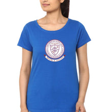 Load image into Gallery viewer, IIT (BHU) Varanasi T-Shirt for Women-Royal Blue-Ektarfa.online

