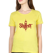 Load image into Gallery viewer, Slipknot T-Shirt for Women-Yellow-Ektarfa.online
