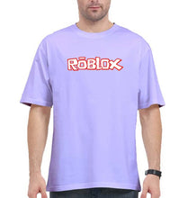 Load image into Gallery viewer, Roblox Oversized T-Shirt for Men-Lavender-Ektarfa.online
