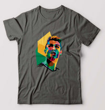 Load image into Gallery viewer, Cristiano Ronaldo CR7 T-Shirt for Men-Charcoal-Ektarfa.online
