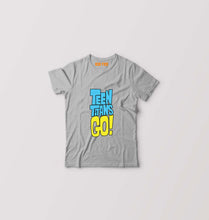 Load image into Gallery viewer, Teen Titans Go! Kids T-Shirt for Boy/Girl-Grey-Ektarfa.online
