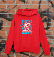 Load image into Gallery viewer, Fishing Unisex Hoodie for Men/Women-Red-Ektarfa.online
