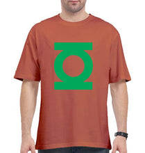Load image into Gallery viewer, Green Lantern Superhero Oversized T-Shirt for Men-Coral-Ektarfa.online
