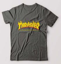 Load image into Gallery viewer, Thrasher Magzine T-Shirt for Men-Charcoal-Ektarfa.online
