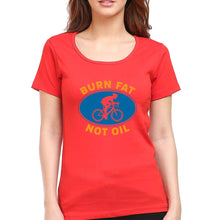 Load image into Gallery viewer, Cycling T-Shirt for Women-Red-Ektarfa.online
