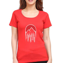Load image into Gallery viewer, Twin Peaks T-Shirt for Women-Red-Ektarfa.online
