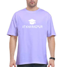 Load image into Gallery viewer, IIT Kharagpur Oversized T-Shirt for Men-Lavender-Ektarfa.online
