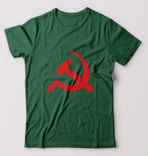 Load image into Gallery viewer, Communist party T-Shirt for Men-Dark Green-Ektarfa.online
