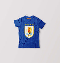 Load image into Gallery viewer, Uruguay Football Kids T-Shirt for Boy/Girl-Royal Blue-Ektarfa.online
