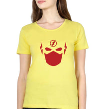 Load image into Gallery viewer, Flash Superhero T-Shirt for Women-Yellow-Ektarfa.online
