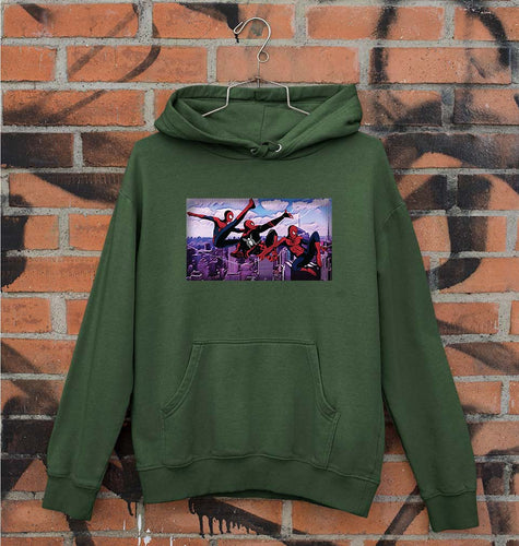 Spiderman Superhero Unisex Hoodie for Men/Women-Dark Green-Ektarfa.online