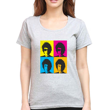 Load image into Gallery viewer, Bob Dylan T-Shirt for Women-Grey Melange-Ektarfa.online
