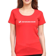 Load image into Gallery viewer, Sennheiser T-Shirt for Women-Red-Ektarfa.online
