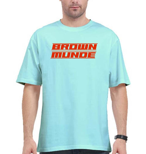 AP Dhillon Brown Munde Oversized T-Shirt for Men-Mint-Ektarfa.online