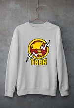 Load image into Gallery viewer, Thor Superhero Unisex Sweatshirt for Men/Women-Grey Melange-Ektarfa.online
