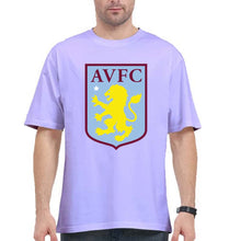 Load image into Gallery viewer, Aston Villa Oversized T-Shirt for Men-Lavender-Ektarfa.online
