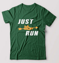 Load image into Gallery viewer, Runner Running T-Shirt for Men-Bottle Green-Ektarfa.online
