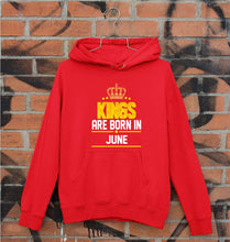 Load image into Gallery viewer, Kings Are Born In June Unisex Hoodie for Men/Women-Red-Ektarfa.online

