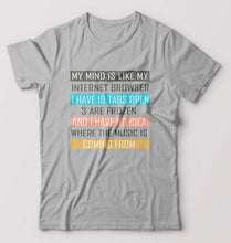 Load image into Gallery viewer, Internet T-Shirt for Men-Grey Melange-Ektarfa.online
