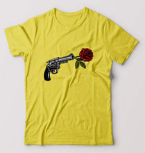 Load image into Gallery viewer, Guns N&#39; Roses T-Shirt for Men-Yellow-Ektarfa.online
