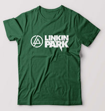 Load image into Gallery viewer, Linkin Park T-Shirt for Men-Bottle Green-Ektarfa.online
