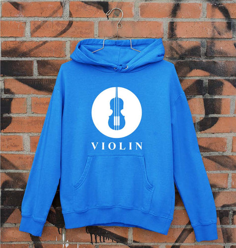 Violin Unisex Hoodie for Men/Women-Royal Blue-Ektarfa.online