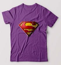 Load image into Gallery viewer, Superman Superhero T-Shirt for Men-Purple-Ektarfa.online
