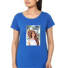 Load image into Gallery viewer, Lana Del Rey T-Shirt for Women-Royal Blue-Ektarfa.online
