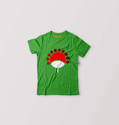 Sharingan Kids T-Shirt for Boy/Girl-Flag Green-Ektarfa.online