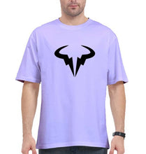 Load image into Gallery viewer, Rafael Nadal (RAFA) Oversized T-Shirt for Men-Lavender-Ektarfa.online
