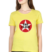 Load image into Gallery viewer, The Clash T-Shirt for Women-Yellow-Ektarfa.online

