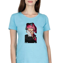 Load image into Gallery viewer, Sukuna Anime T-Shirt for Women-SkyBlue-Ektarfa.online
