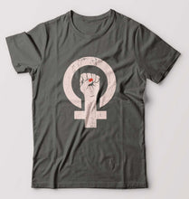 Load image into Gallery viewer, Feminist T-Shirt for Men-Charcoal-Ektarfa.online
