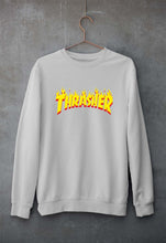 Load image into Gallery viewer, Thrasher Unisex Sweatshirt for Men/Women-Grey Melange-Ektarfa.online
